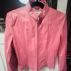 Vintage Wilsons Leather Pink Jacket (S)